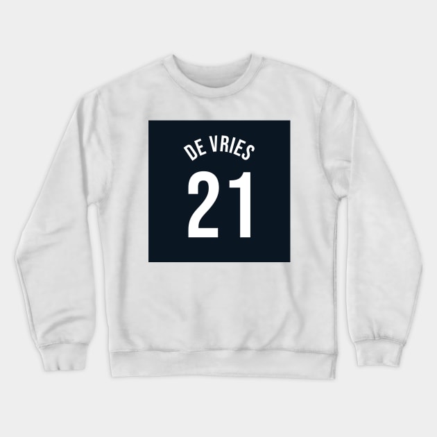 De Vries 21 - Driver Team Kit 2023 Season Crewneck Sweatshirt by GreazyL